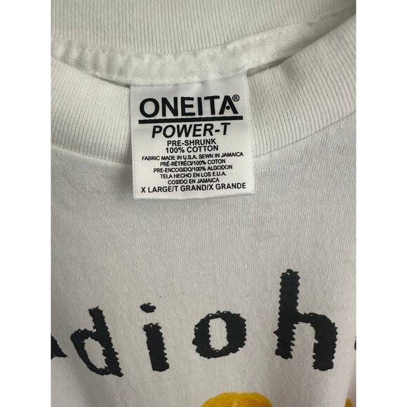 Radiohead Pablo Honey Tour Vintage T-shirt Reprint Oneita Tag - Picture 7 of 7